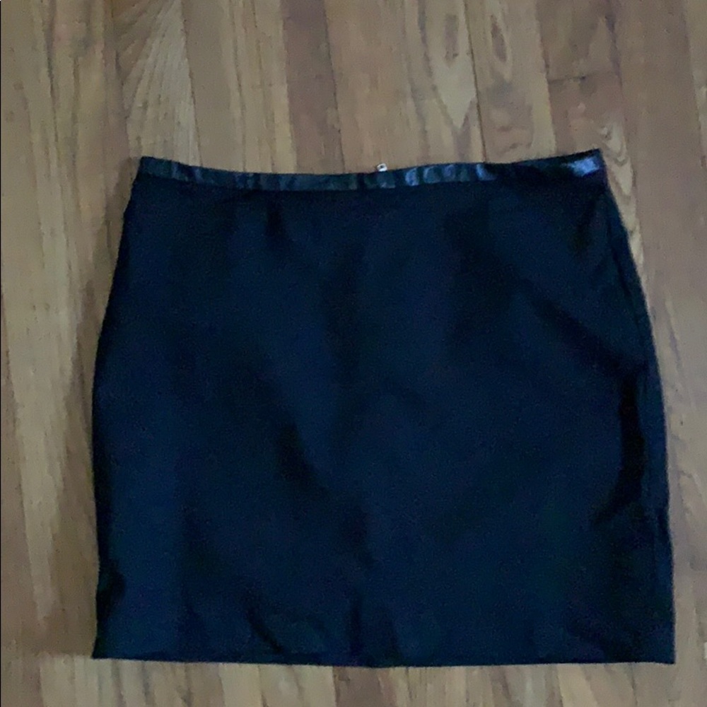 Hot little black skirt